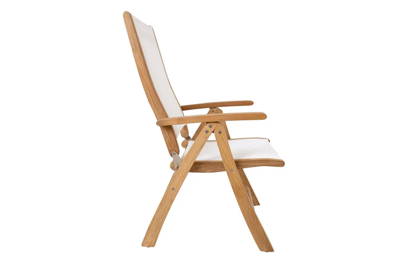 Bali Stol Hvit - Hagemøbler - Stoler & Lenestoler - Posisjonsstol