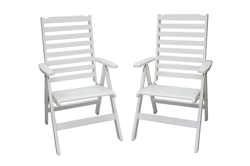 Grevie Posisjonsstol - Hvit - Hagemøbler - Stoler & Lenestoler - Posisjonsstol