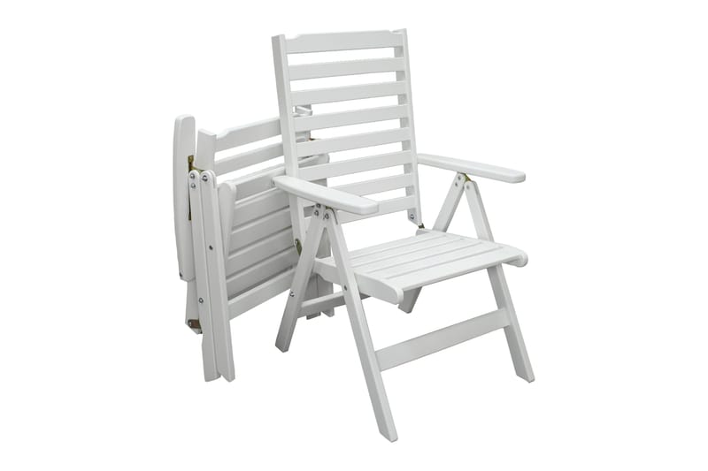 Grevie Posisjonsstol - Hvit - Hagemøbler - Stoler & Lenestoler - Posisjonsstol