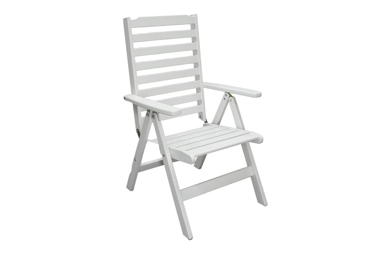 Grevie Posisjonsstol - Hvit - Hagemøbler - Stoler & Lenestoler - Posisjonsstol