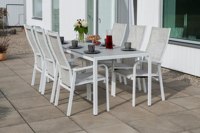 Hånger Posisjonslenestol - Grå|Beige|Hvit - Hagemøbler - Stoler & Lenestoler - Posisjonsstol