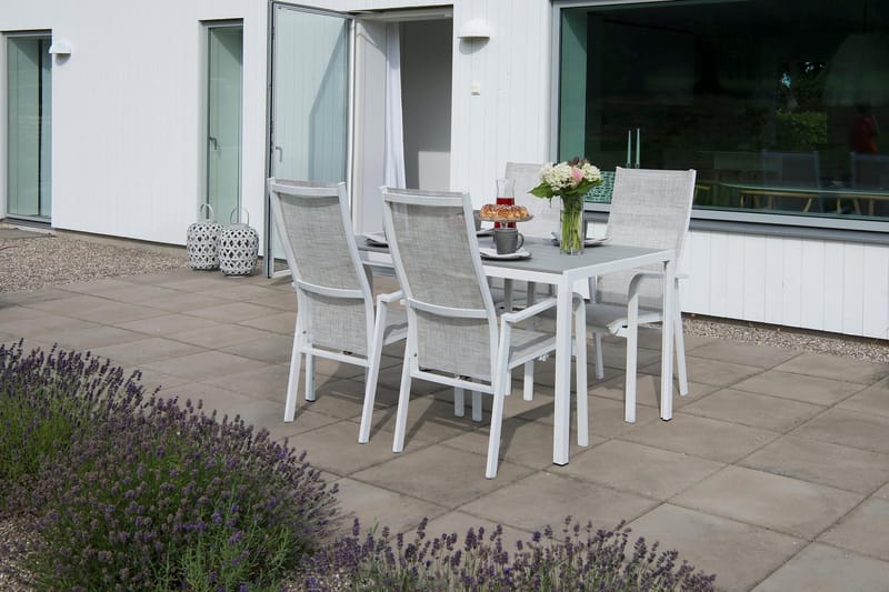 Hånger Posisjonslenestol - Grå|Beige|Hvit - Hagemøbler - Stoler & Lenestoler - Posisjonsstol