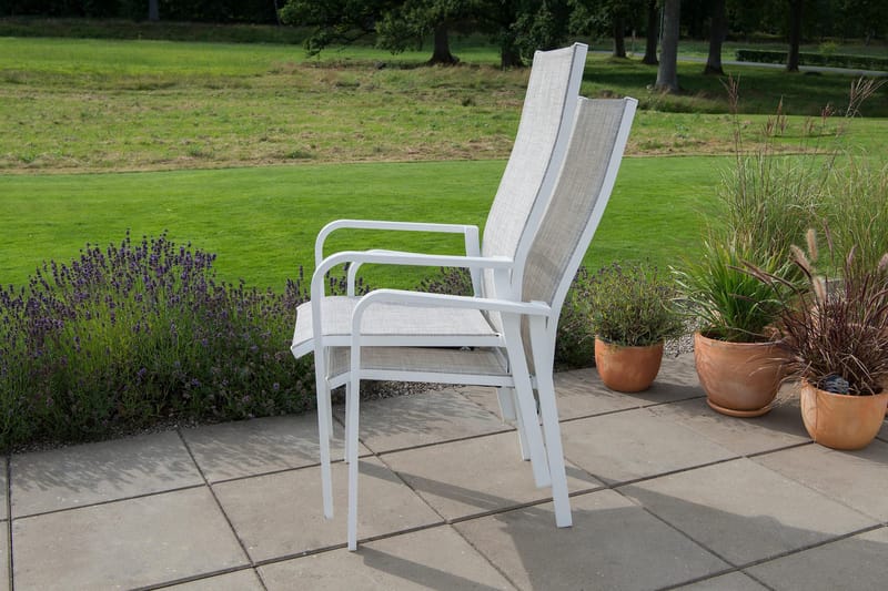 Hånger Posisjonslenestol - Grå|Beige|Hvit - Hagemøbler - Stoler & Lenestoler - Posisjonsstol