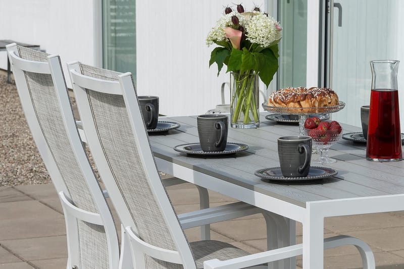 Hånger Posisjonslenestol - Grå|Beige|Hvit - Hagemøbler - Stoler & Lenestoler - Posisjonsstol