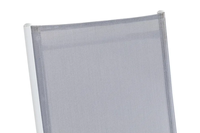 Maggie Regulerbar Stol Utendørs - Hvit/Grå - Hagemøbler - Stoler & Lenestoler - Posisjonsstol