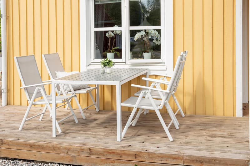 Positionsstol Venture Home Vit - Hagemøbler - Stoler & Lenestoler - Posisjonsstol