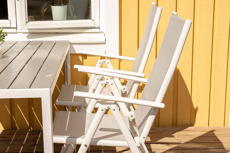 Positionsstol Venture Home Vit - Hagemøbler - Stoler & Lenestoler - Posisjonsstol