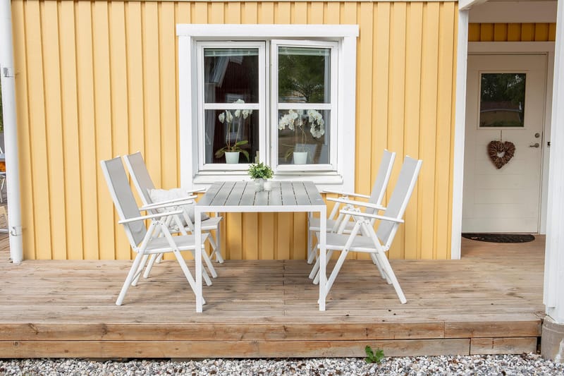 Positionsstol Venture Home Vit - Hagemøbler - Stoler & Lenestoler - Posisjonsstol