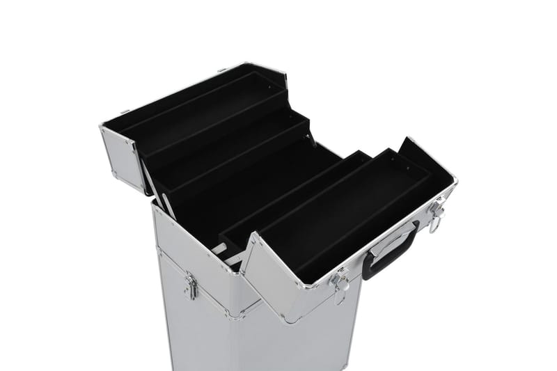 Sminketralle aluminium sølv - Hagemøbler - Stoler & Lenestoler - Posisjonsstol