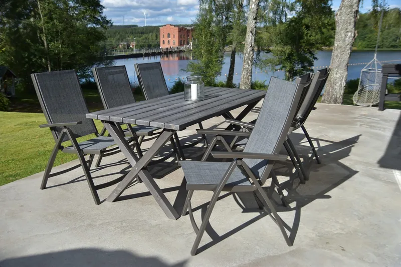 Solana Posisjonsstol - Grå - Hagemøbler - Stoler & Lenestoler - Posisjonsstol