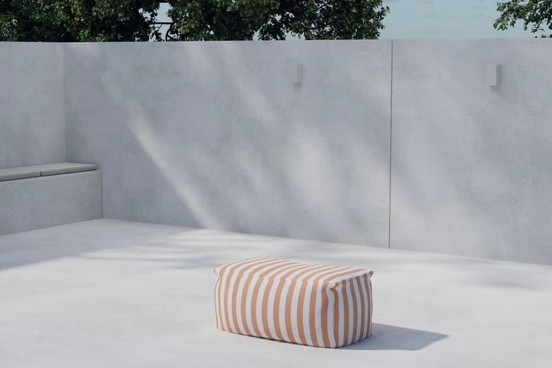 Redang fotskammel utendørs, Fersken