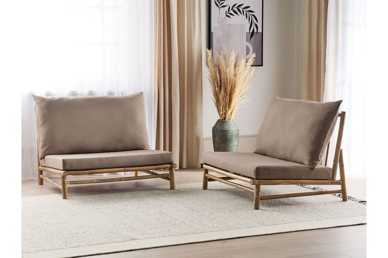 Rosthern Utelenestol - Lys Brun/Beige - Hagemøbler - Stoler & Lenestoler - Utelenestoler