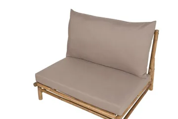 Rosthern Utelenestol - Lys Brun/Beige - Hagemøbler - Stoler & Lenestoler - Utelenestoler