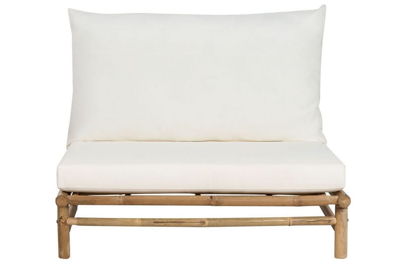 Rosthern Utelenestol - Lys Brun/Hvit - Hagemøbler - Stoler & Lenestoler - Utelenestoler