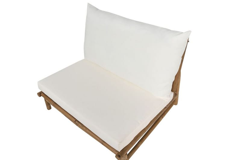 Rosthern Utelenestol - Lys Brun/Hvit - Hagemøbler - Stoler & Lenestoler - Utelenestoler