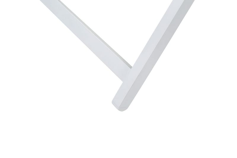 Sammenleggbar dekkstol Locri II - Beige, hvit - Hagemøbler - Stoler & Lenestoler - Solstoler