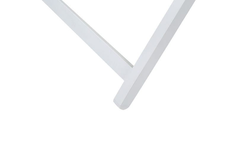 Sammenleggbar dekkstol Locri II - Grå, hvit - Hagemøbler - Stoler & Lenestoler - Solstoler