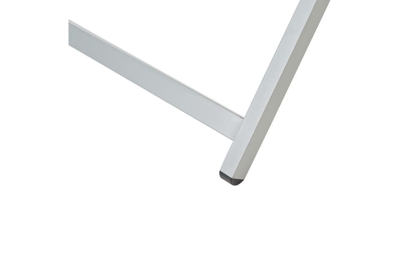 Sammenleggbar dekkstol Locri II - Hvit, Grå - Hagemøbler - Stoler & Lenestoler - Solstoler