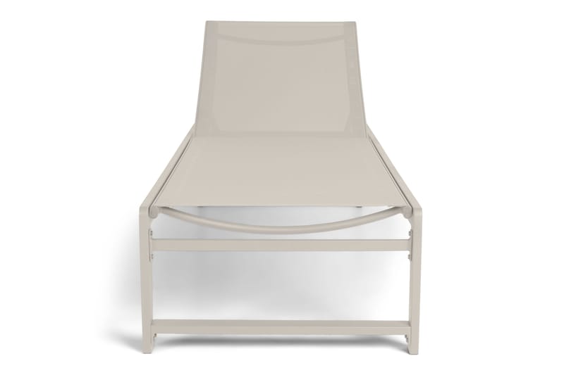 Sanna Solseng med Justerbar Ryggstøtte - Beige - Hagemøbler - Stoler & Lenestoler - Solseng & solvogner