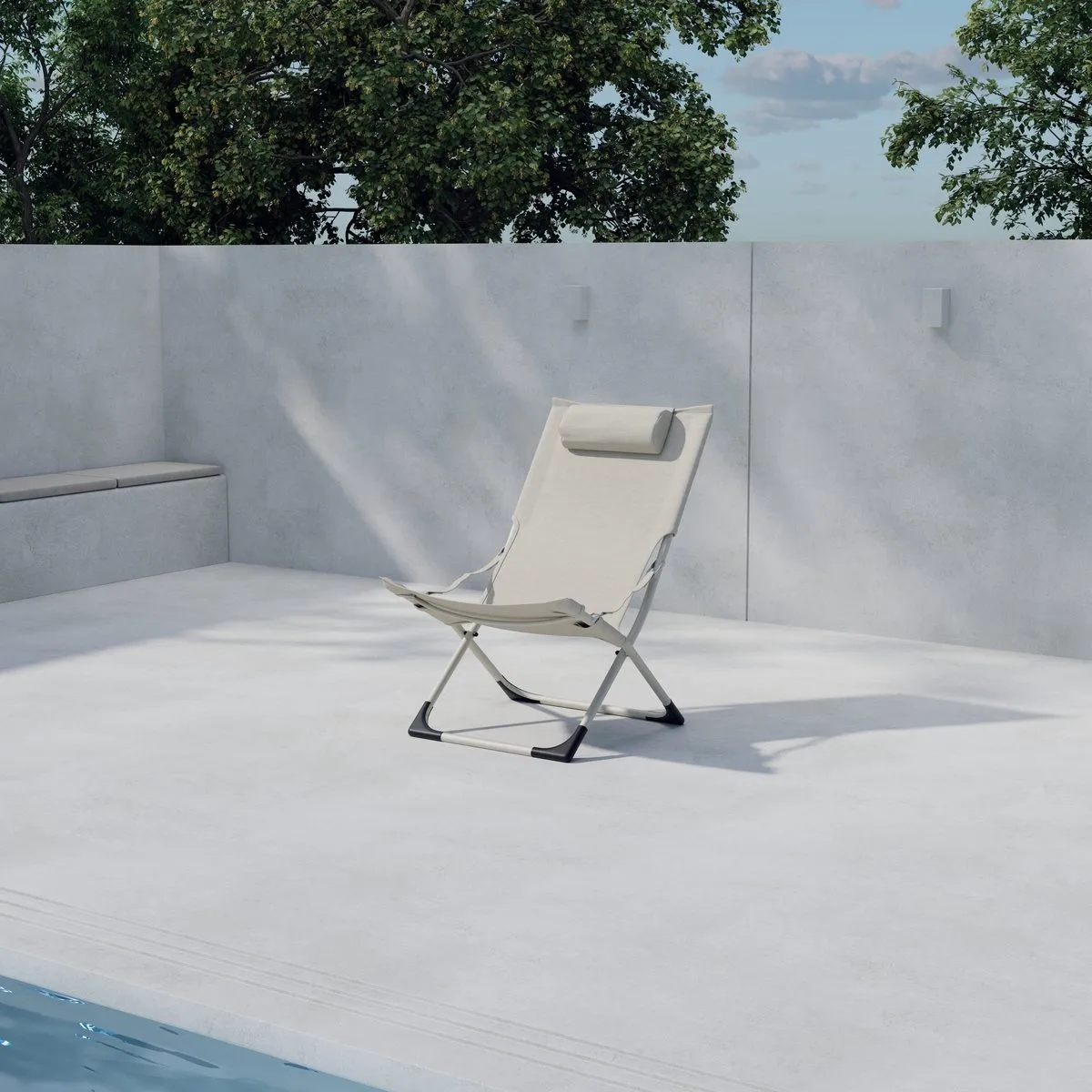 Seville solseng utendørs - Beige