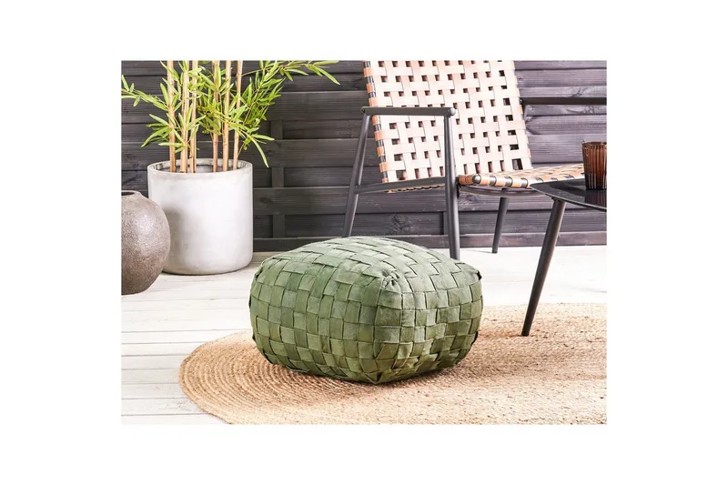 Sittepuff Bodla Grønn - Grønn - Hagemøbler - Stoler & Lenestoler - Sittesekker utendørs