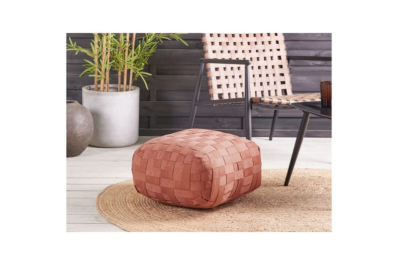 Sittepuff Bodla Rød - Rød - Hagemøbler - Stoler & Lenestoler - Sittesekker utendørs