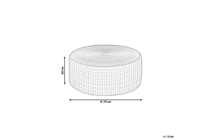 Sittepuff Mithi Beige - Beige - Hagemøbler - Stoler & Lenestoler - Sittesekker utendørs