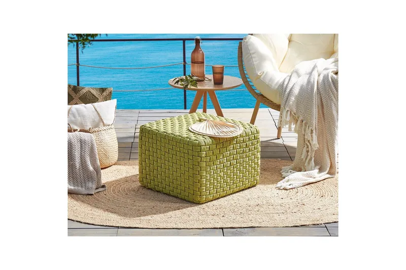 Sittepuff Nalli Grønn - Grønn - Hagemøbler - Stoler & Lenestoler - Sittesekker utendørs