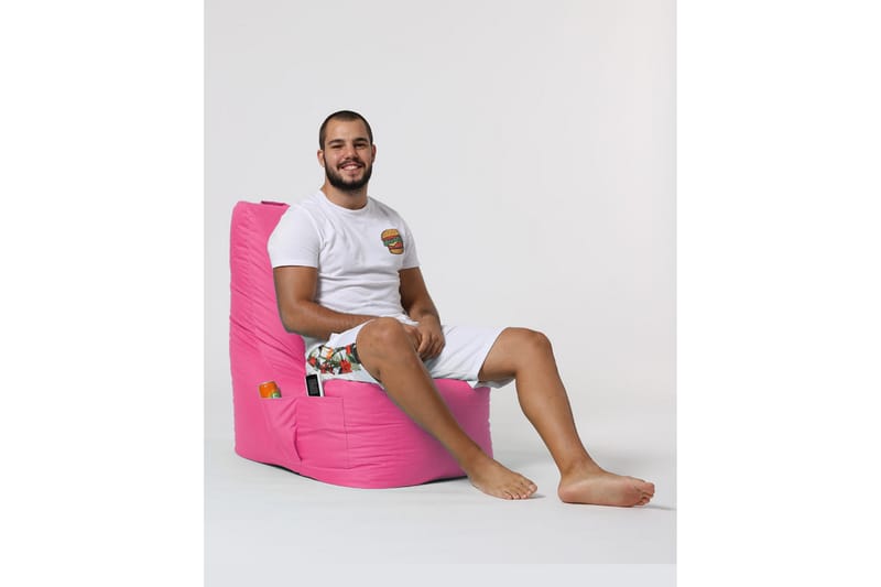 Almasi Sittesekk Utendørs 60 cm - Rosa - Hagemøbler - Stoler & Lenestoler - Sittesekker utendørs