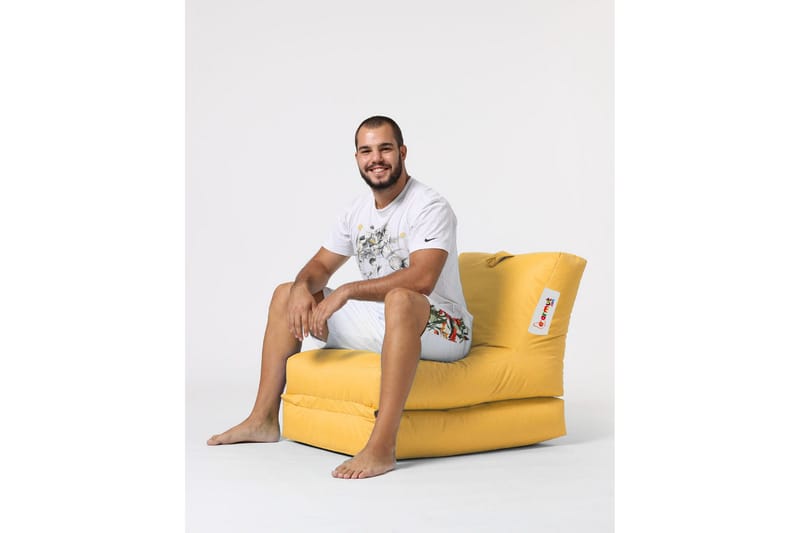 Arakura Sittesekk Utendørs 55 cm - Gul - Hagemøbler - Stoler & Lenestoler - Sittesekker utendørs