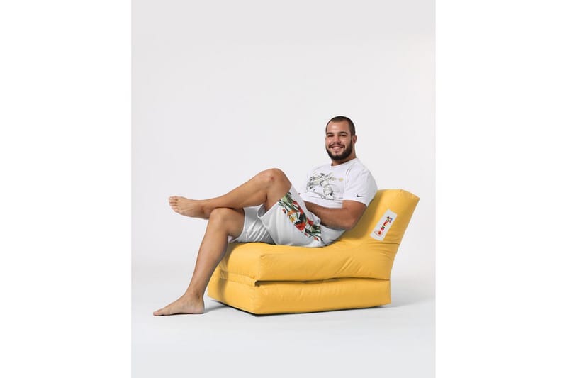 Arakura Sittesekk Utendørs 55 cm - Gul - Hagemøbler - Stoler & Lenestoler - Sittesekker utendørs