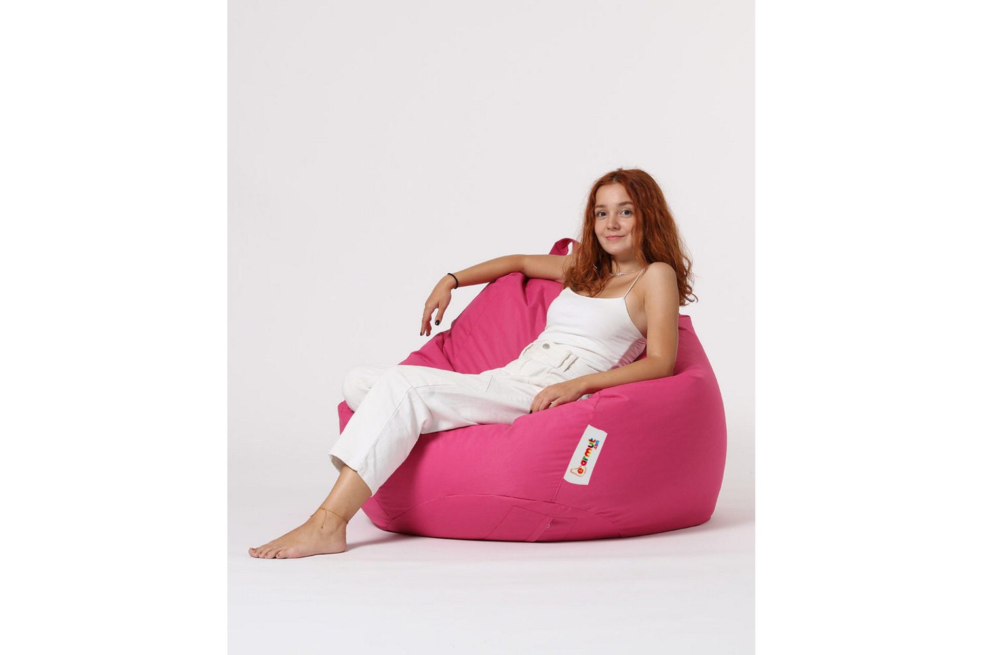 Saccosekker utendørs Hunny saccosekk utendørs 115 cm Rosa -