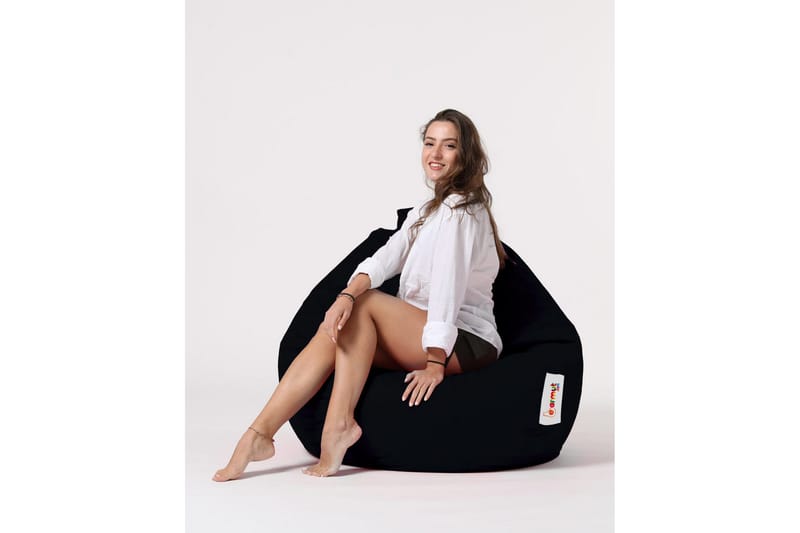 Saccosekker utendørs Hunny saccosekk utendørs 115 cm Svart - Hagemøbler - Stoler & Lenestoler - Sittesekker utendørs