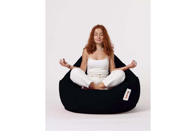 Saccosekker utendørs Hunny saccosekk utendørs 115 cm Svart - Hagemøbler - Stoler & Lenestoler - Sittesekker utendørs