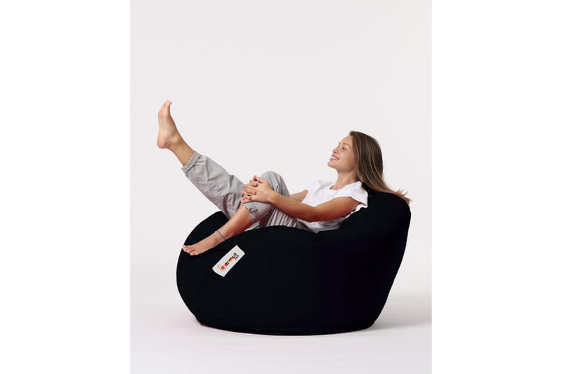 Saccosekker utendørs Hunny saccosekk utendørs 115 cm Svart - Hagemøbler - Stoler & Lenestoler - Sittesekker utendørs