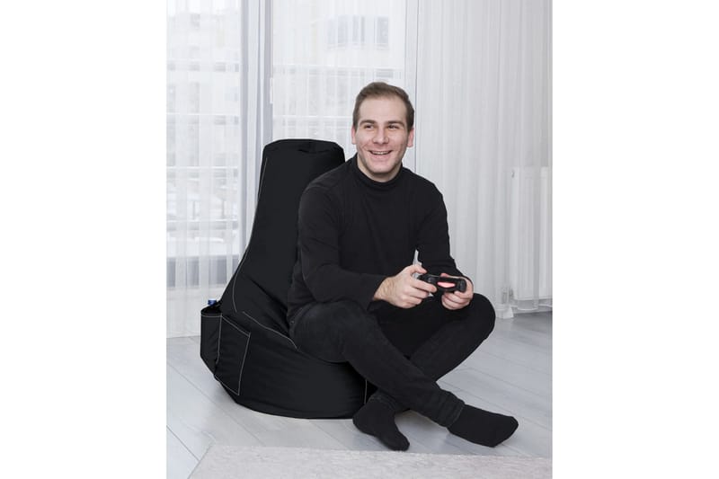 Saccosekker utendørs Vikki saccosekk utendørs 70 cm Svart - Hagemøbler - Stoler & Lenestoler - Sittesekker utendørs