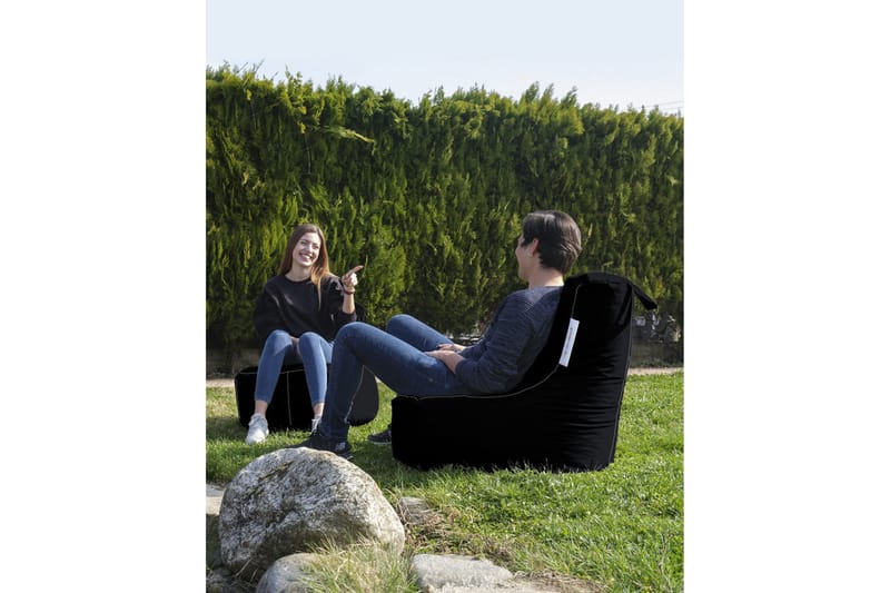 Saccosekker utendørs Vikki saccosekk utendørs 70 cm Svart - Hagemøbler - Stoler & Lenestoler - Sittesekker utendørs