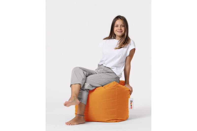 Salani Sittesekk Utendørs 45 cm - Oransje - Hagemøbler - Stoler & Lenestoler - Sittesekker utendørs