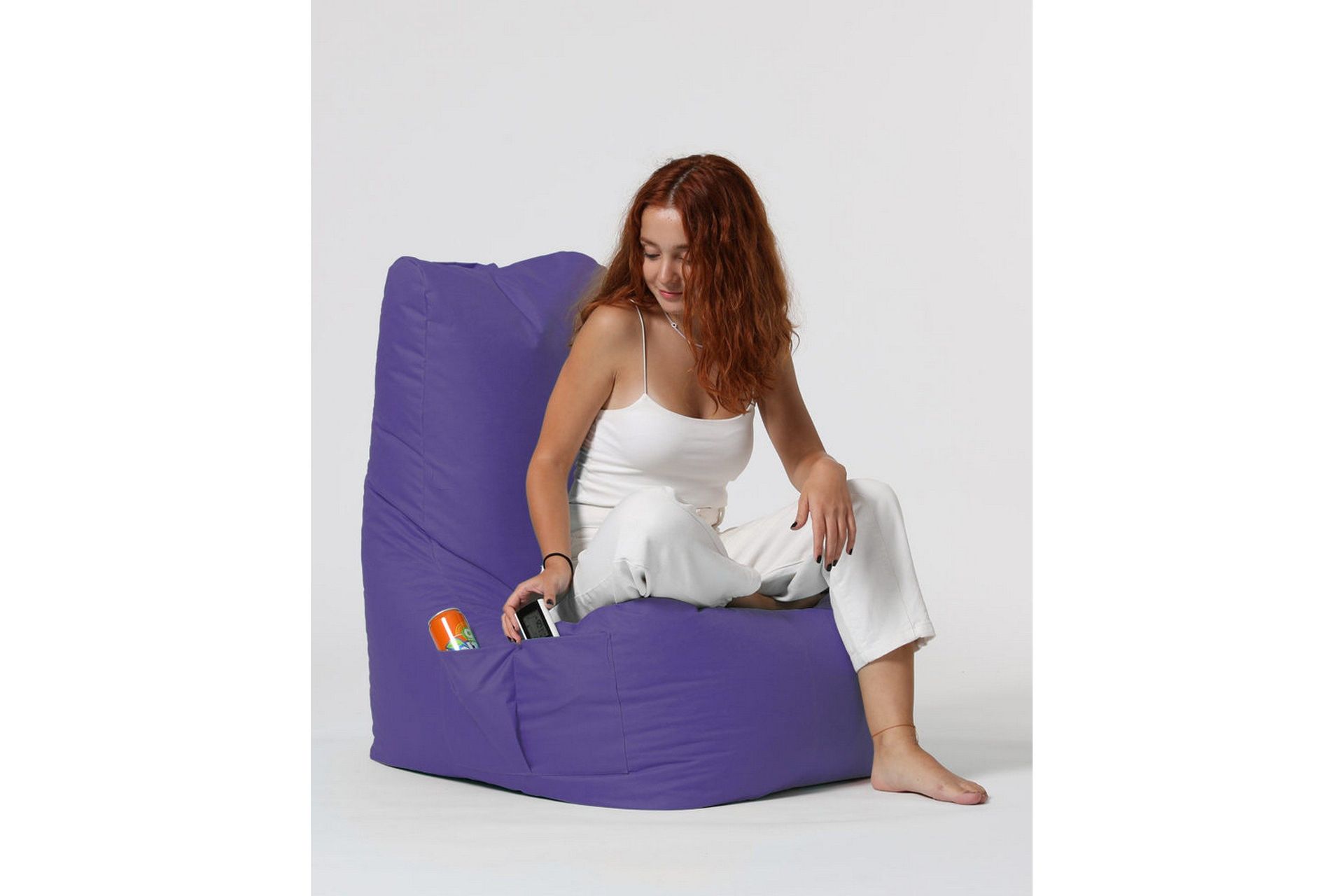 Sittsäck Utomhus Lila -