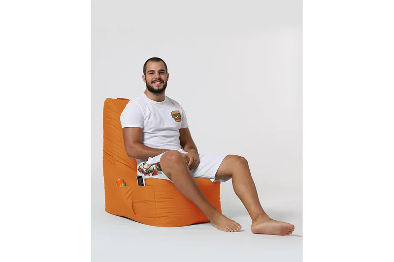 Sittsäck Utomhus Orange