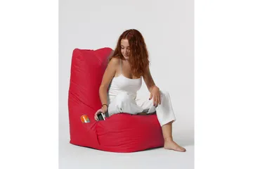 Sittsäck Utomhus Röd