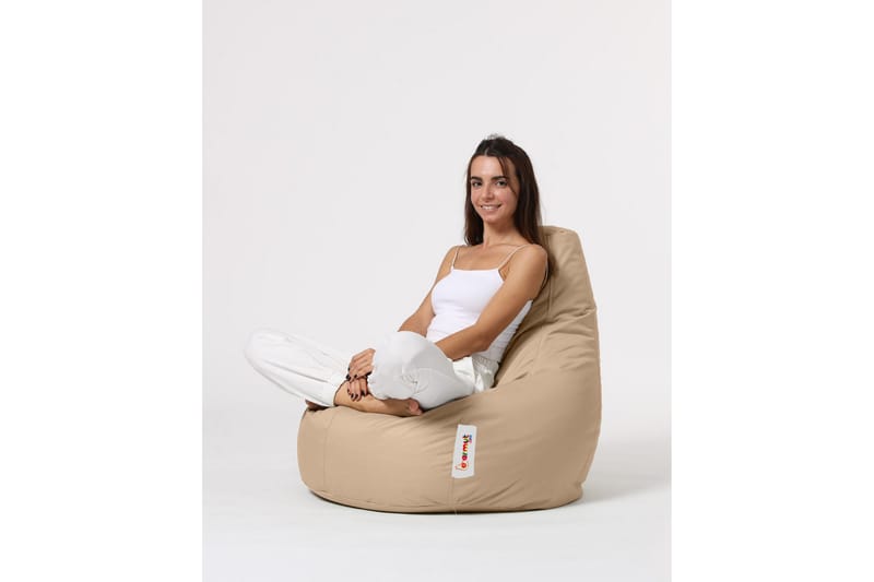 Vinna Sittesekk Utendørs 80 cm - Beige - Hagemøbler - Stoler & Lenestoler - Sittesekker utendørs