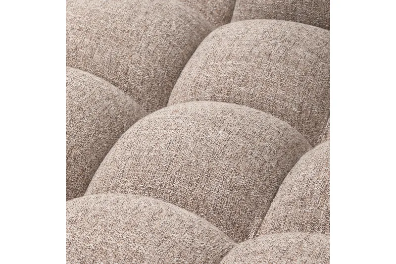 Sjeselong Allure - Vevd brun melange, Venstre - Møbler - Sofaer - Hjørnesofa