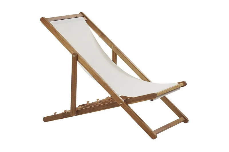 Solseng 2 erstatningstekstiler Anzio - Lyst tre, hvit, flerfarget - Hagemøbler - Stoler & Lenestoler - Solstoler