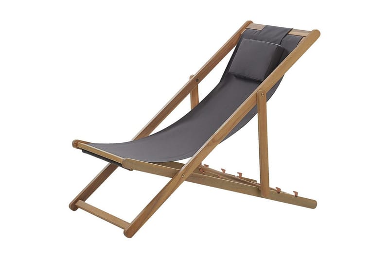 Solseng 2 erstatningstekstiler Avellino - Grå, lyst tre, flerfarget - Hagemøbler - Stoler & Lenestoler - Solstoler