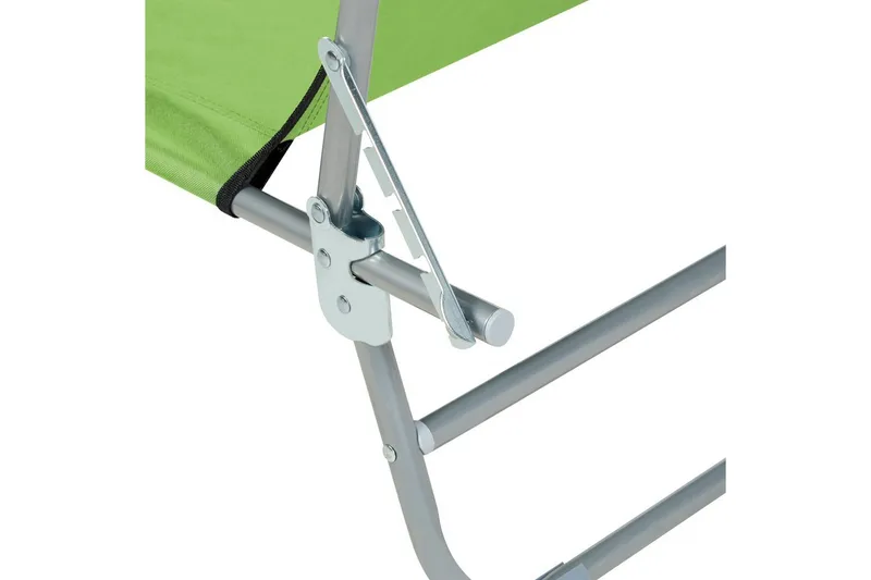 Solseng Foligno - Grønn, Sølv - Hagemøbler - Stoler & Lenestoler - Solseng & solvogner