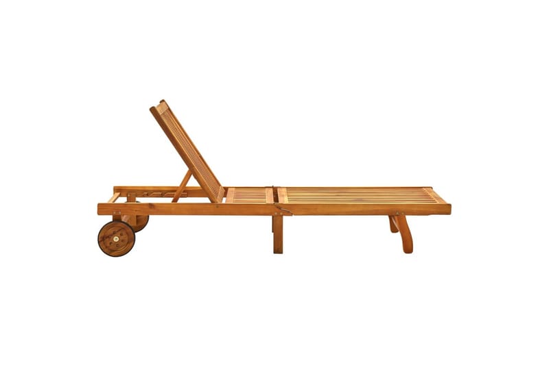 Solseng heltre akasie - Brun - Hagemøbler - Stoler & Lenestoler - Solseng & solvogner