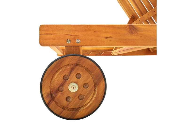 Solseng heltre akasie - Brun - Hagemøbler - Stoler & Lenestoler - Solseng & solvogner