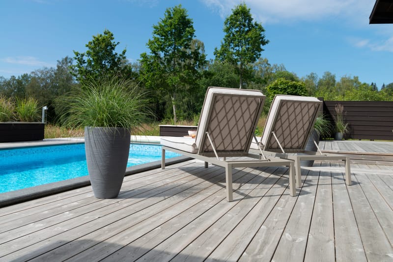 Solseng Hillerstorp Jet Set - Beige - Hagemøbler - Stoler & Lenestoler - Solseng & solvogner