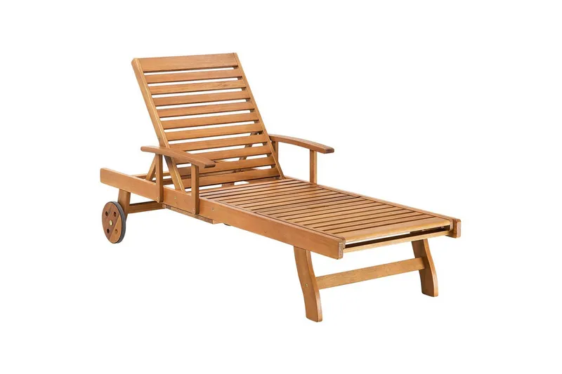 Solseng Java - Lyst tre, Lyst treverk - Hagemøbler - Stoler & Lenestoler - Solseng & solvogner